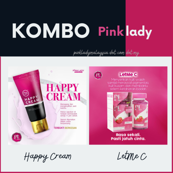 Pinklady Kombo Happy Cream LetMe C Strawberry