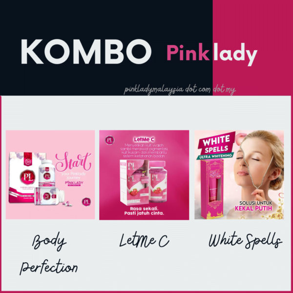 Pinklady Kombo Body Perfection LetMe C Strawberry White Spells