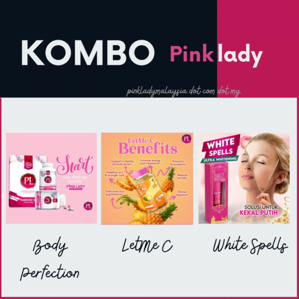 Pinklady Kombo Body Perfection LetMe C Pineapple White Spells