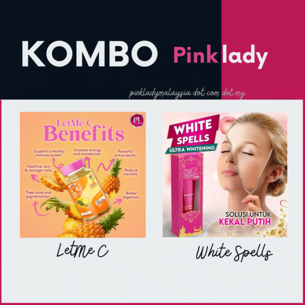 Pinklady Kombo LetMe C Pineapple White Spells