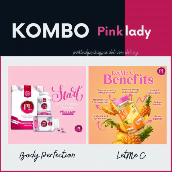 Pinklady Kombo Body Perfection LetMe C Pineapple