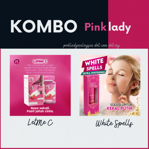 Pinklady Kombo LetMe C Strawberry White Spells