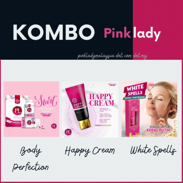 Pinklady Kombo Body Perfection Happy Cream White Spells